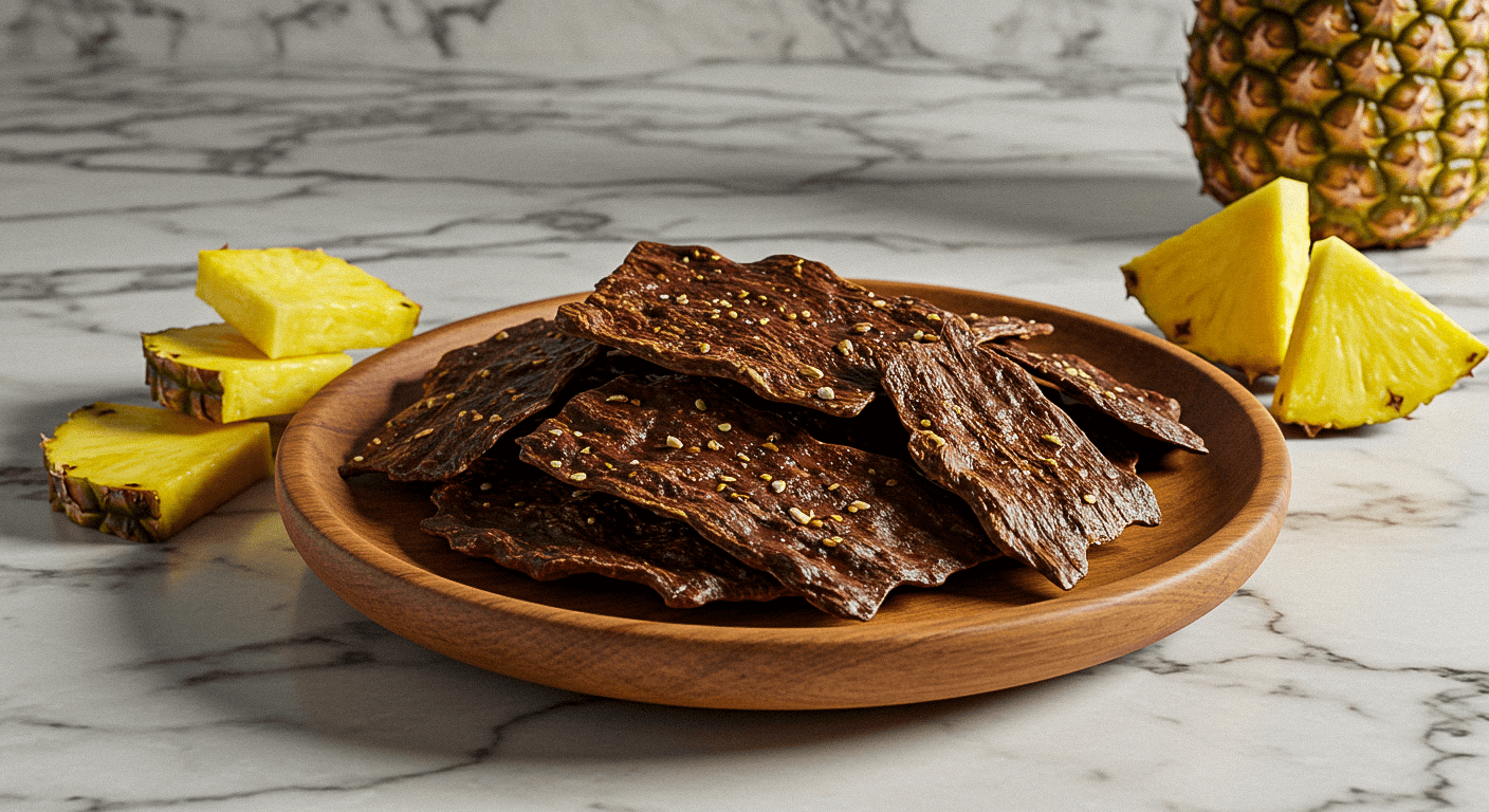 Pineapple Teriyaki Beef Jerky Recipe | Magic Mill Dehydrator