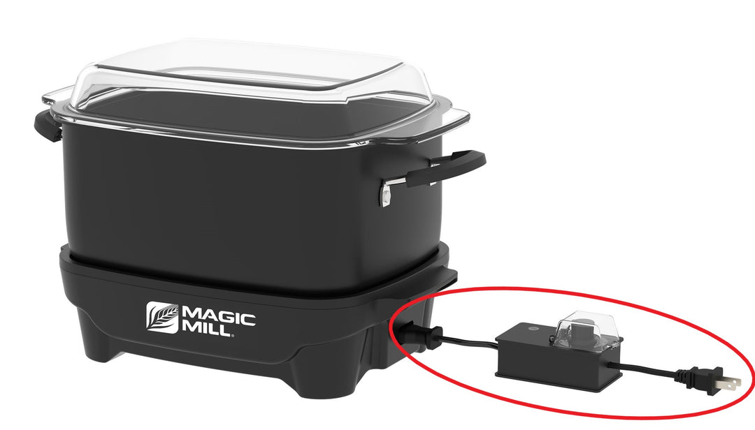 ELECTRIC CORD PLUG with control box FOR MAGIC MILL slow cooker new style
