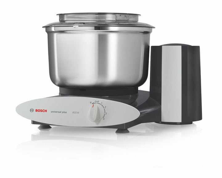 Bosch Universal Plus Mixer with stainless steel bowl for challah COLOR: Black