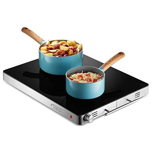 MAGIC MILL DELUXE S/S FRAME ENAMEL TOP HOT PLATE WITH ADJUSTABLE TEMP –  Royaluxkitchen