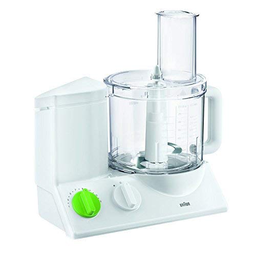 Braun FP3020 12 Cup Food Processor includes 7 Attachment Blades + Chopper and Citrus Juicer