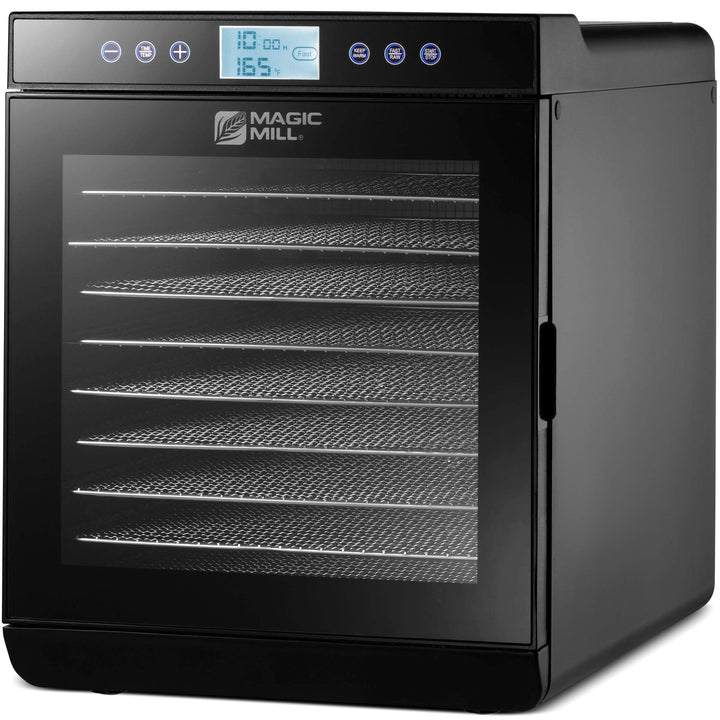 Magic Mill Food Dehydrator Machine 10 Stainless Steel trays MFD-9100