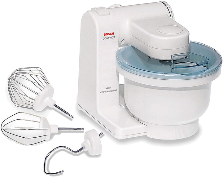 Bosch Compact Tilt-Head Stand Mixer with Pouring Shield, 400 watt, 4 Quart MUM4405