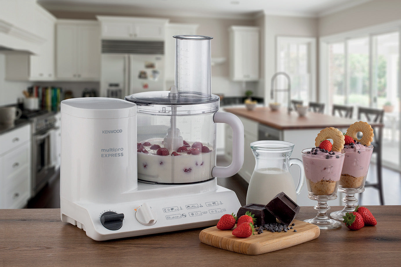 Kenwood FDP10.3020 12-Cup Food Processor | Ultra-Quiet 10-in-1