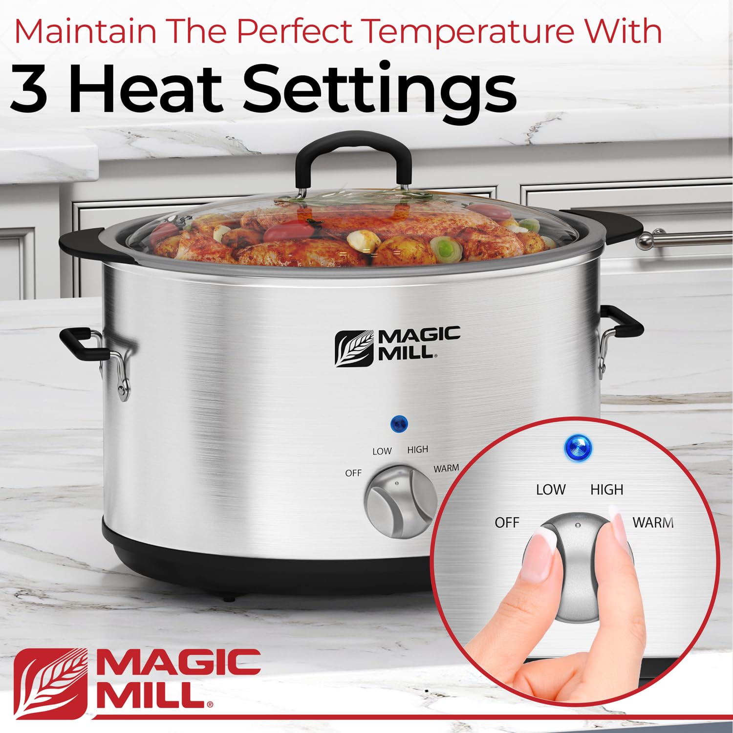 Magic Mill Slow Cooker - Thumbnail 2