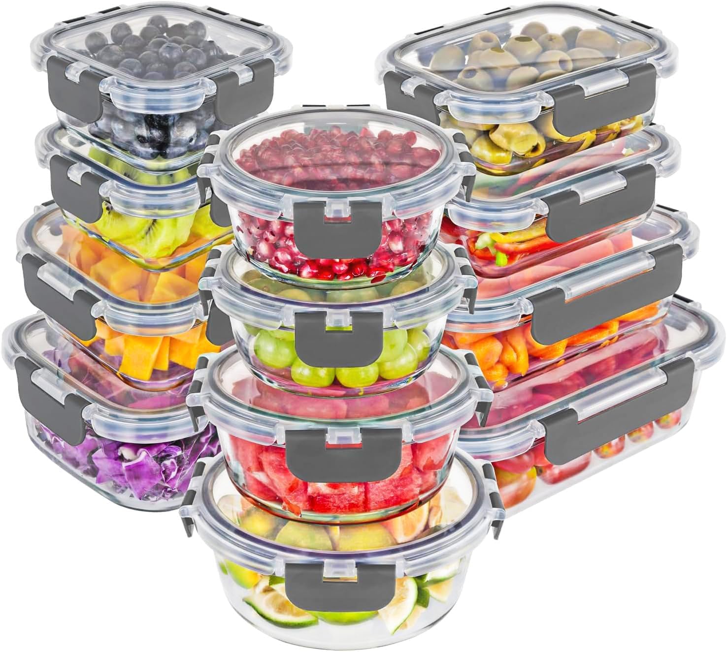 Magic Mill Glass Storage Containers