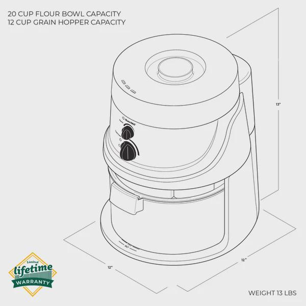 NUTRIMILL Classic Grain Mill