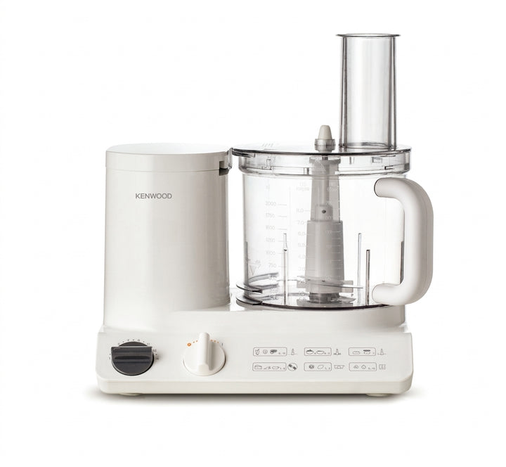 Kenwood FDP10.3020 12-Cup Food Processor | Ultra-Quiet 10-in-1 European System with Traditional Kugel Blade & Citrus Juicer