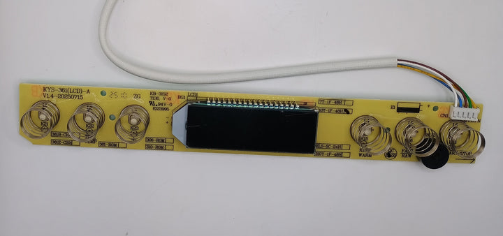 Front circuit board display for Magic Mill dehydrator