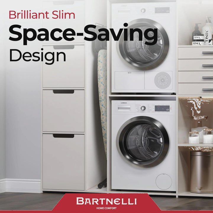 Bartnelli Pro Luxury Ironing Board, European built with the highest grade standards for a premium, luxurious ironing experience. (49x16")