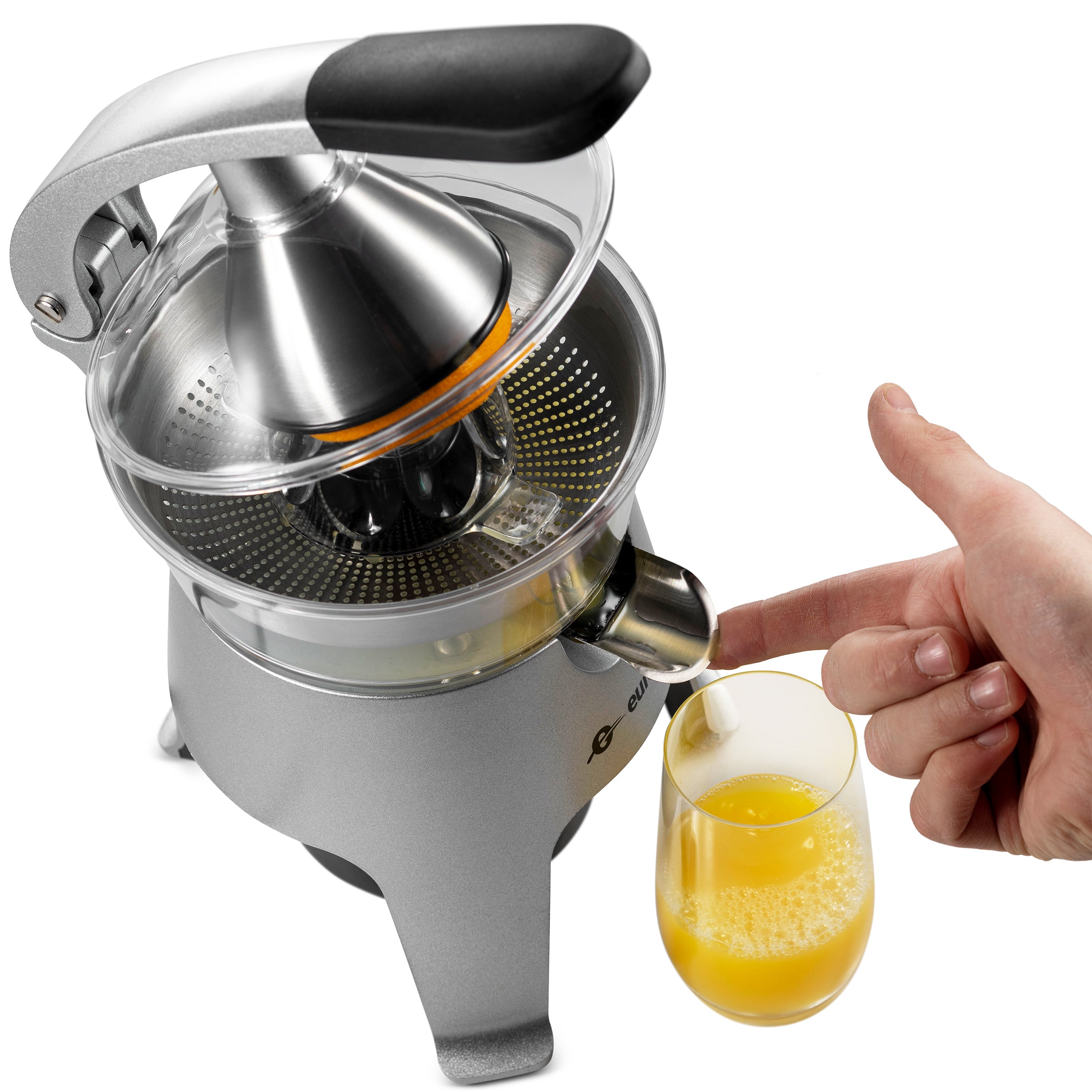 Eurolux ELCJ1800S Die Cast Electric Citrus Juicer – Royaluxkitchen