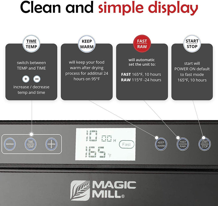 Magic Mill Food Dehydrator Machine MFD-7100