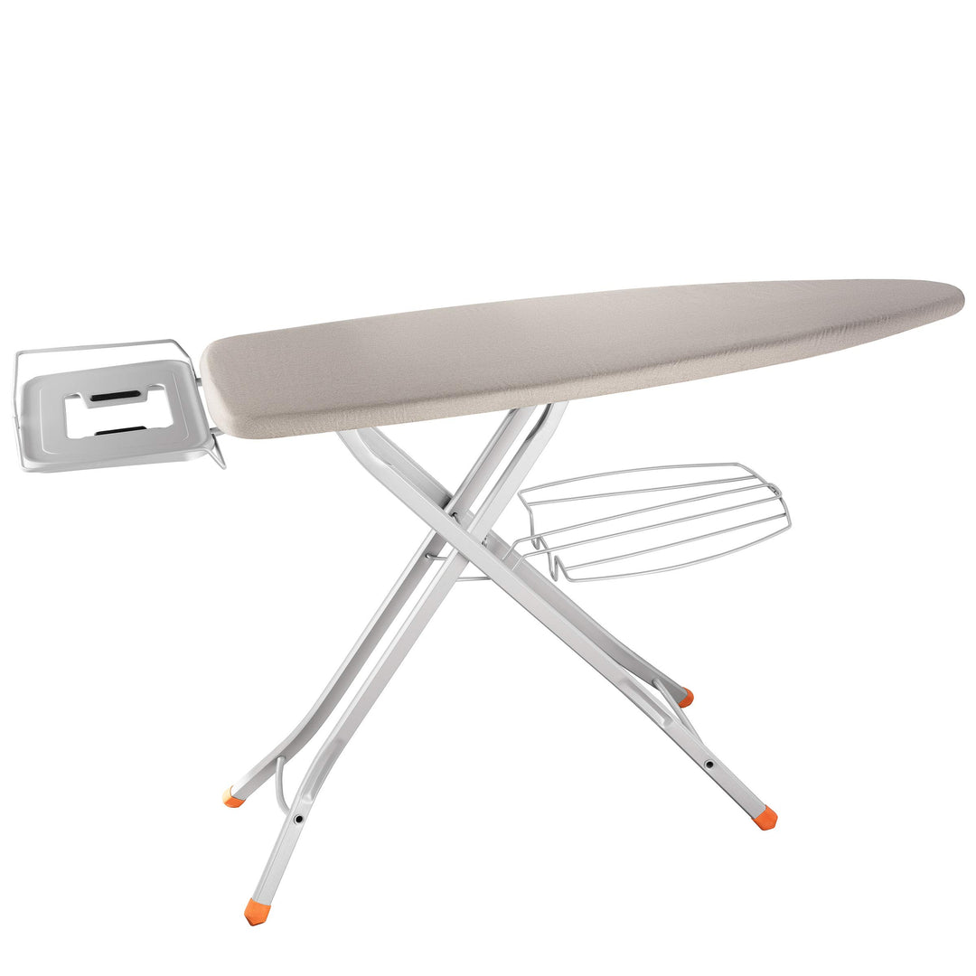 Ironing Board Cover 15 X 54 - Scorch Resistant Padding - Elastic Edge,  Loop Fastener Strap - Iron Board