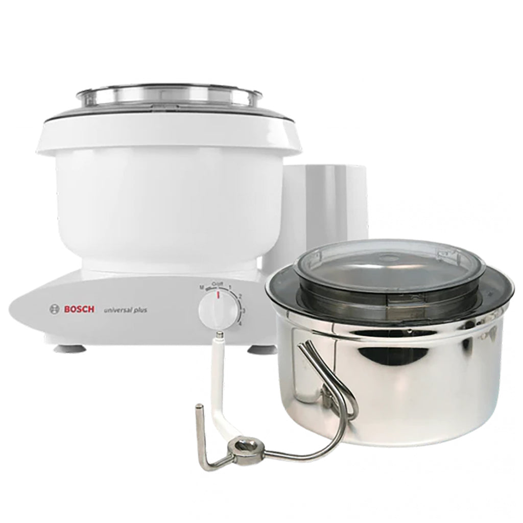 Bosch Universal Plus 6.5 Qt. Mixer + Stainless Steel Mixing Bowl