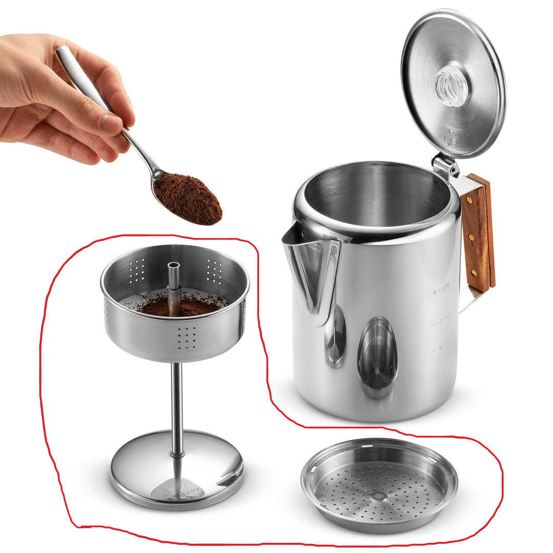 Eurolux Inside basket & strainer for Coffee pot for models ELB-3016 EL –  Royaluxkitchen