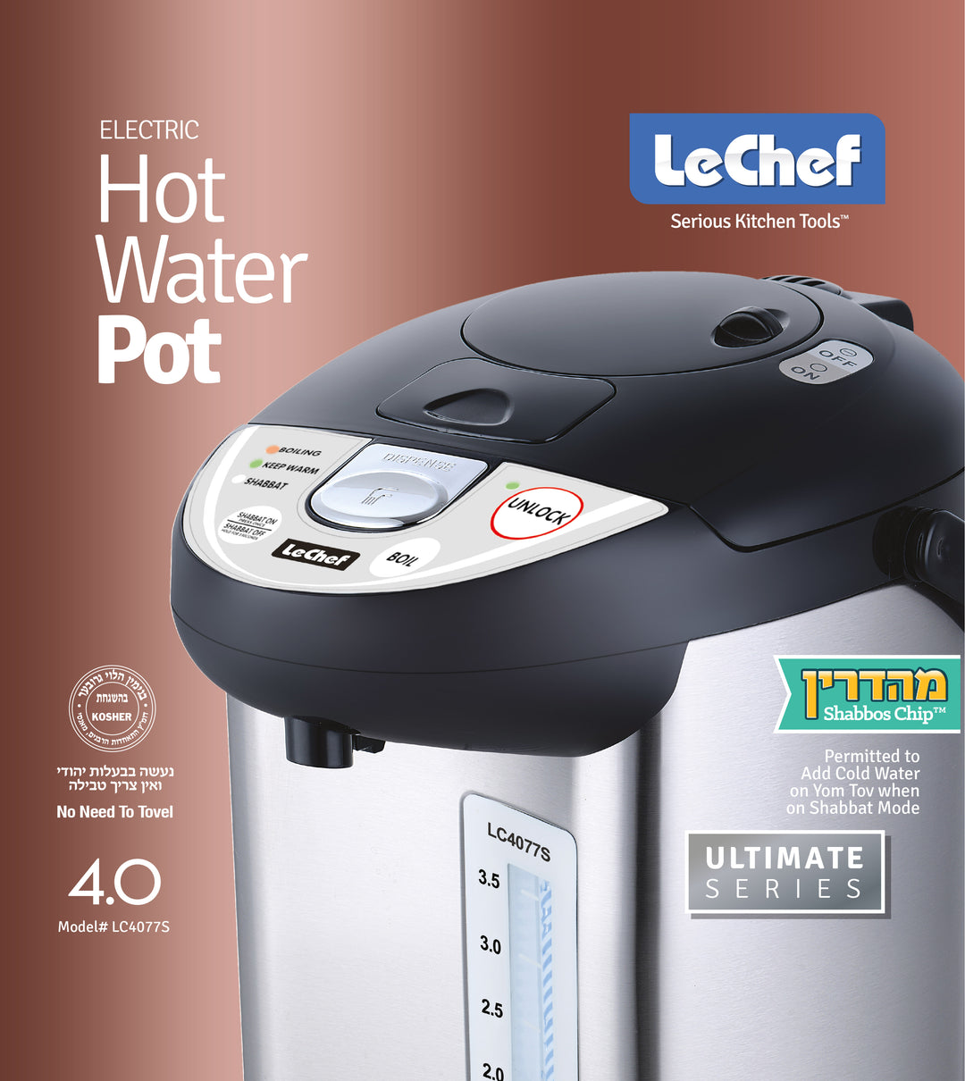  Magic Mill Pro Electric Kettle with tea Infuser and