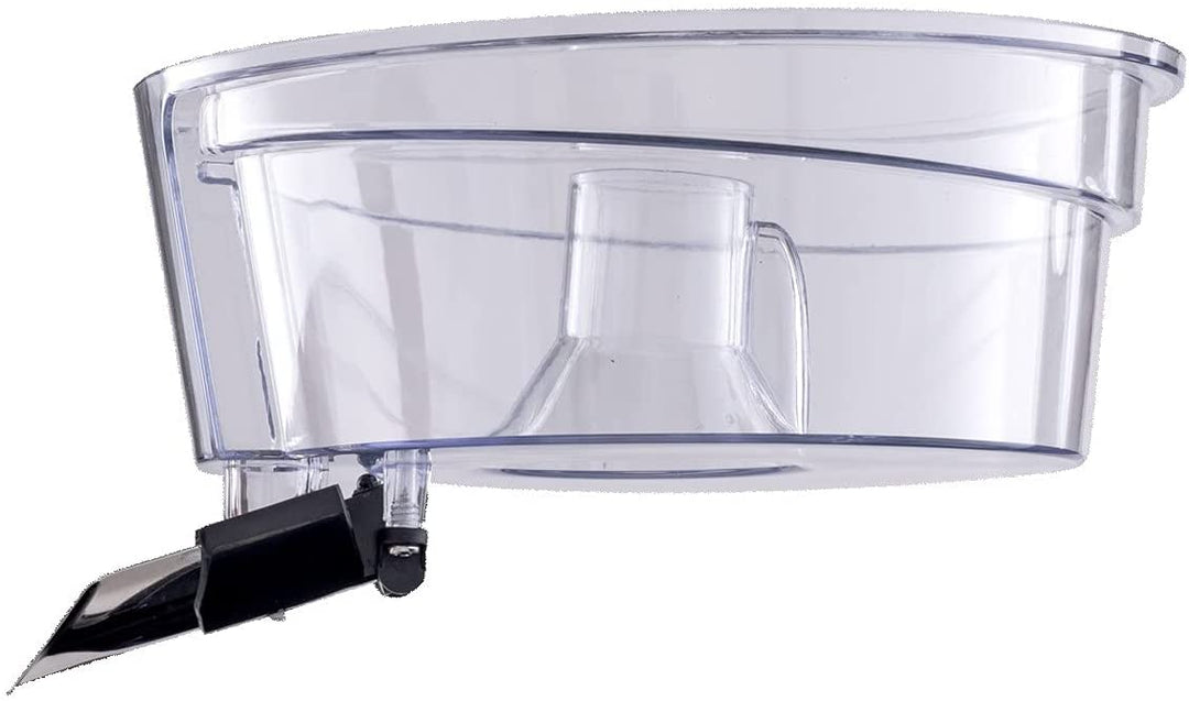 Container with spout replacement for Eurolux citrus juicer
