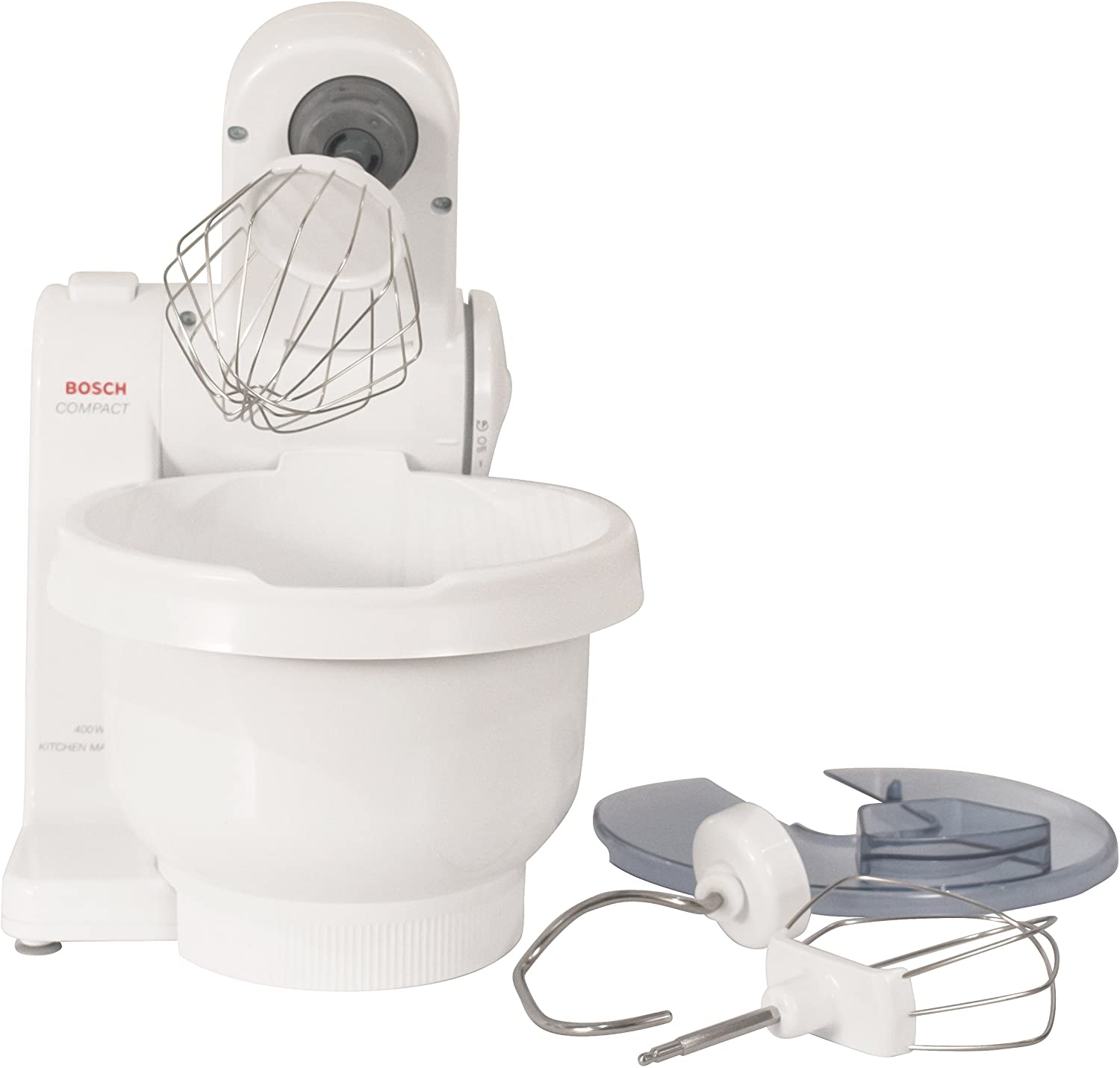 Bosch Compact Tilt-Head Stand Mixer with Pouring Shield, 400 watt